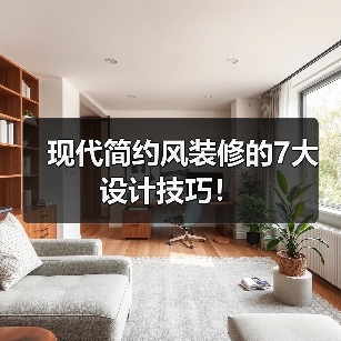 现代简约风装修的7大设计技巧!(图2) 现代简约风装修的7大设计技巧!(图2)