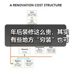 年后装修这么贵，其实有些地方“穷装”也可以，能省下不少钱