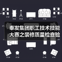 奉发集团职工技术技能大赛之装修质量检查验收比武活动（图3）