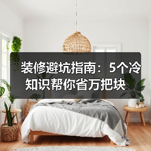 装修避坑指南：5个冷知识帮你省万把块（图3）