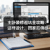 主卧装修避坑全攻略：这样设计，回家后倍感治愈！（图2）