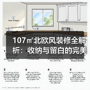 107㎡北欧风装修全解析:收纳与留白的完美平衡(图4) 107㎡北欧风装修全解析:收纳与留白的完美平衡(图4)