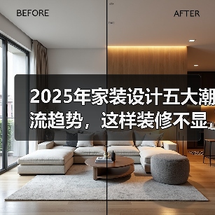 2025年家装设计五大潮流趋势,这样装修不显老(图3) 2025年家装设计五大潮流趋势,这样装修不显老(图3)