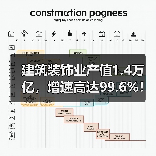 建筑装饰业产值1.4万亿,增速高达99.6%!(图1) 建筑装饰业产值1.4万亿,增速高达99.6%!(图1)