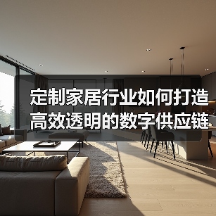 定制家居行业如何打造高效透明的数字供应链？