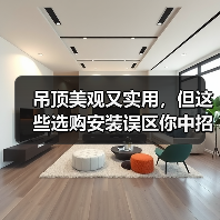 吊顶美观又实用,但这些选购安装误区你中招了吗?(图4) 吊顶美观又实用,但这些选购安装误区你中招了吗?(图4)