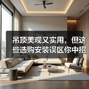 吊顶美观又实用,但这些选购安装误区你中招了吗?(图3) 吊顶美观又实用,但这些选购安装误区你中招了吗?(图3)