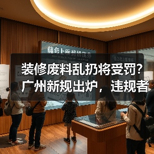 装修废料乱扔将受罚?广州新规出炉,违规者承担全部责任!(图1) 装修废料乱扔将受罚?广州新规出炉,违规者承担全部责任!(图1)
