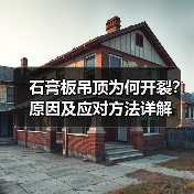 石膏板吊顶为何开裂？原因及应对方法详解