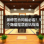 装修签合同前必看！5个隐藏增项避坑指南