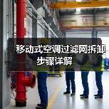 移动式空调过滤网拆卸步骤详解