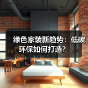 绿色家装新趋势：低碳环保如何打造？