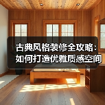 古典风格装修全攻略：如何打造优雅质感空间？（图4）