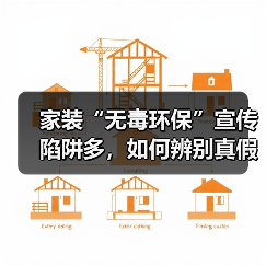 家装“无毒环保”宣传陷阱多，如何辨别真假？