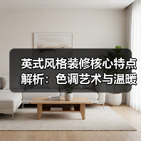 英式风格装修核心特点解析：色调艺术与温暖设计（图3）