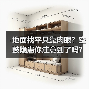 地面找平只靠肉眼？空鼓隐患你注意到了吗？（图4）