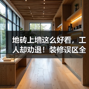 地砖上墙这么好看，工人却劝退！装修误区全揭秘