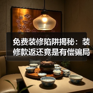 免费装修陷阱揭秘:装修款返还竟是有偿骗局?(图3) 免费装修陷阱揭秘:装修款返还竟是有偿骗局?(图3)