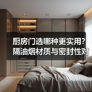 厨房门选哪种更实用?隔油烟材质与密封性对比分析(图2) 厨房门选哪种更实用?隔油烟材质与密封性对比分析(图2)