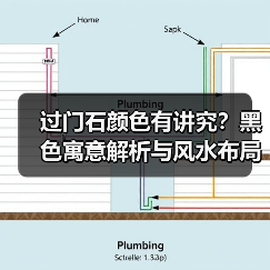 过门石颜色有讲究?黑色寓意解析与风水布局指南(图3) 过门石颜色有讲究?黑色寓意解析与风水布局指南(图3)