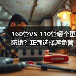 160管VS 110管哪个更防堵?正确选择避免管道堵塞(图2) 160管VS 110管哪个更防堵?正确选择避免管道堵塞(图2)