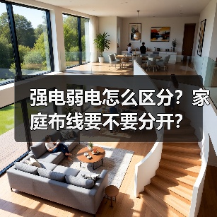 强电弱电怎么区分?家庭布线要不要分开?(图2) 强电弱电怎么区分?家庭布线要不要分开?(图2)