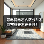 强电弱电怎么区分?家庭布线要不要分开?(图4) 强电弱电怎么区分?家庭布线要不要分开?(图4)