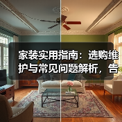 家装实用指南:选购维护与常见问题解析,告别装修烦恼烦恼(图2) 家装实用指南:选购维护与常见问题解析,告别装修烦恼烦恼(图2)