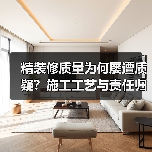精装修质量为何屡遭质疑？施工工艺与责任归属解析（图3）