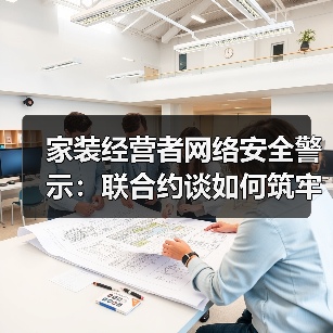 家装经营者网络安全警示:联合约谈如何筑牢防护墙(图3) 家装经营者网络安全警示:联合约谈如何筑牢防护墙(图3)