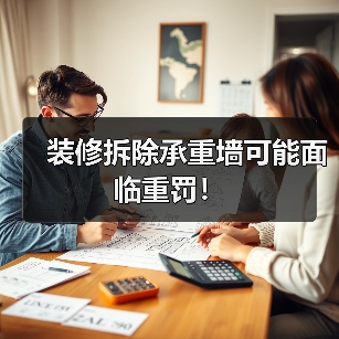 装修拆除承重墙可能面临重罚!(图3) 装修拆除承重墙可能面临重罚!(图3)
