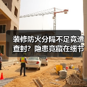 装修防火分隔不足竟遭查封？隐患竟藏在细节中