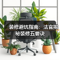 装修避坑指南：法官揭秘装修五要诀