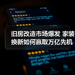 旧房改造市场爆发 家装换新如何赢取万亿先机(图1) 旧房改造市场爆发 家装换新如何赢取万亿先机(图1)