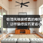 极简风格装修真的难吗？这样装修反而更省心（图2）