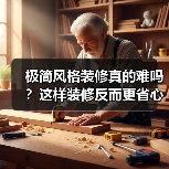 极简风格装修真的难吗？这样装修反而更省心（图4）
