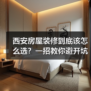 西安房屋装修到底该怎么选?一招教你避开坑(图4) 西安房屋装修到底该怎么选?一招教你避开坑(图4)