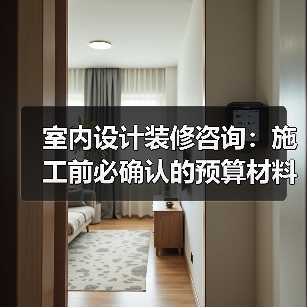 室内设计装修咨询:施工前必确认的预算材料风格细节(图2) 室内设计装修咨询:施工前必确认的预算材料风格细节(图2)