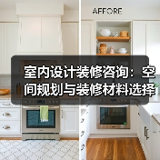 室内设计装修咨询:空间规划与装修材料选择实用指南(图4) 室内设计装修咨询:空间规划与装修材料选择实用指南(图4)