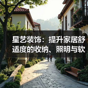 星艺装饰:提升家居舒适度的收纳、照明与软装搭配方法(图2) 星艺装饰:提升家居舒适度的收纳、照明与软装搭配方法(图2)
