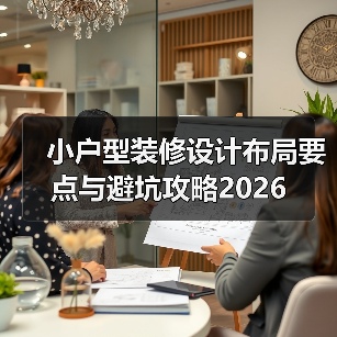 小户型装修设计布局要点与避坑攻略2026(图1) 小户型装修设计布局要点与避坑攻略2026(图1)