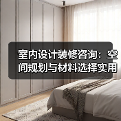 室内设计装修咨询:空间规划与材料选择实用指南2025(图4) 室内设计装修咨询:空间规划与材料选择实用指南2025(图4)