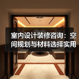 室内设计装修咨询:空间规划与材料选择实用指南2025(图3) 室内设计装修咨询:空间规划与材料选择实用指南2025(图3)