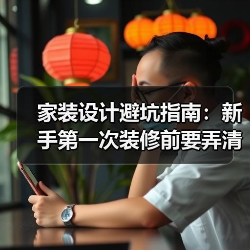 家装设计避坑指南：新手第一次装修前要弄清的几件事
