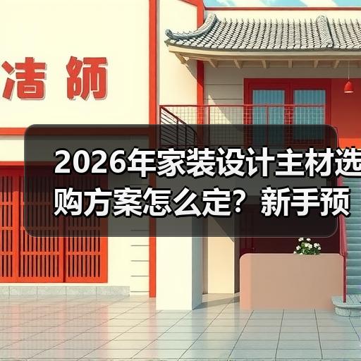 2026年家装设计主材选购方案怎么定？新手预算分配与品牌对比清单