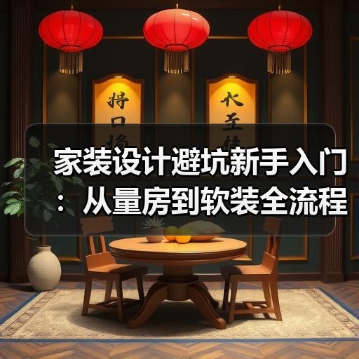 家装设计避坑新手入门：从量房到软装全流程避坑要点