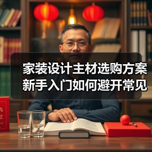 家装设计主材选购方案新手入门如何避开常见误区