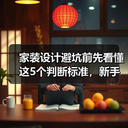 家装设计避坑前先看懂这5个判断标准，新手业主少花冤枉钱