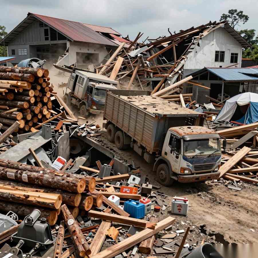 帝汶岛地震如何影响东南亚木材供应链及家装行业应对策略