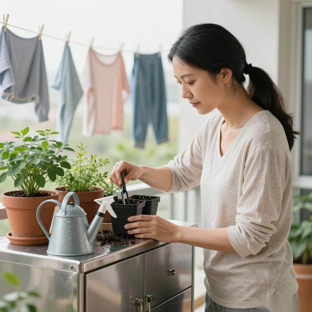 潮湿环境下阳台柜选购指南：材质与设计解析｜阳台装修全攻略